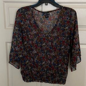 Wet Seal Floral Top